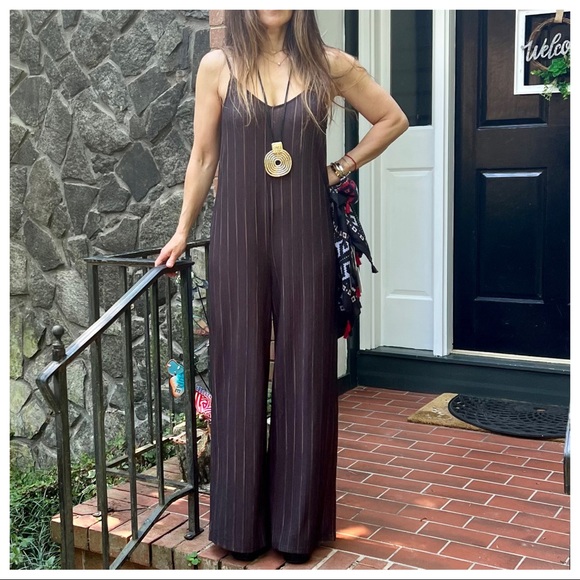 #02 Fabulous Boho Wide leg Tank Jumpsuit - Picture 4 of 8